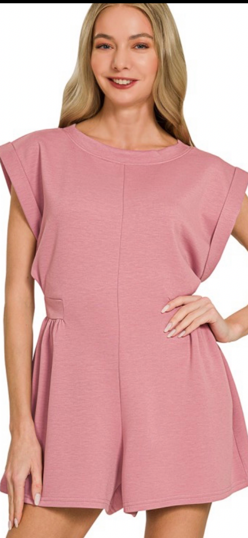 OPEN BACK ROMPER