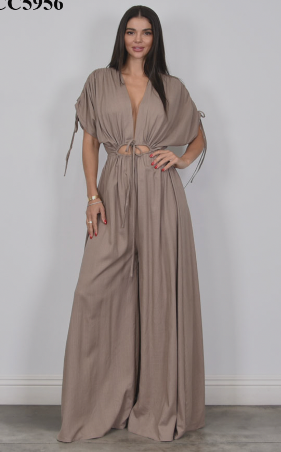 LINEN JUMPSUIT